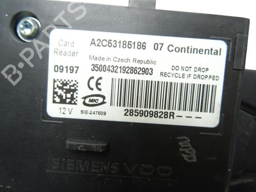 Card reader RENAULT MEGANE III Hatchback (BZ0/1_, B3_) 1.5 dCi (BZ0C) | BP39113240E4 - Image 2