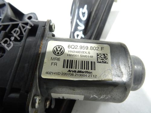 Rudehejsemekanisme Højre foran VW POLO IV (9N_, 9A_) 1.4 TDI | BP29937740C23
