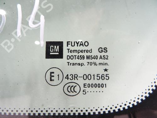 Front left quarter glass OPEL ASTRA J GTC 2.0 OPC Turbo (08) | BP29543226C111 