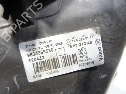 Left headlight PEUGEOT 307 SW (3H) 1.6 HDI 110 | BP29158575C28 