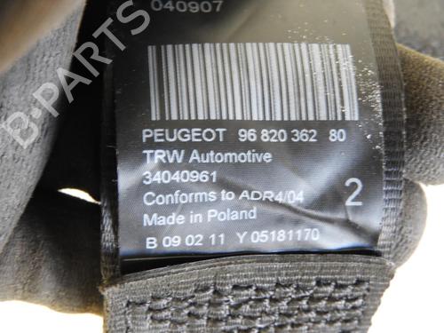 Rear right belt tensioner PEUGEOT 3008 I MPV (0U_) 1.6 HDi | BP20052911C90 