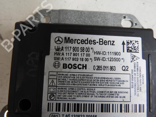 Used ECU airbags MERCEDES-BENZ CLA Coupe (C117) CLA 220 CDI / d (117.303) (170 hp) 20054887