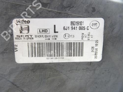 Left headlight SEAT IBIZA IV (6J5, 6P1)  | BP27303984C28 