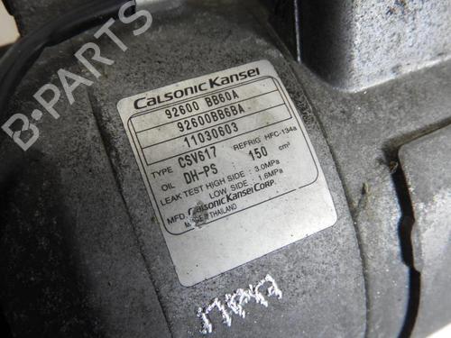 AC compressor NISSAN QASHQAI / QASHQAI +2 I (J10, NJ10, JJ10E)  | BP20043179M34 