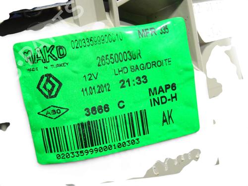 Right tailgate light RENAULT FLUENCE (L3_) 1.5 dCi (L30D, L30L, L306, L33F, L33L, L33M, L33V, L33W) | BP39935148C80 - Image 2
