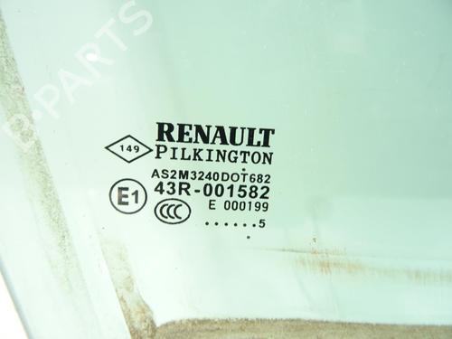 Front right door window RENAULT LAGUNA II Grandtour (KG0/1_) 1.9 dCi | BP29937786C19