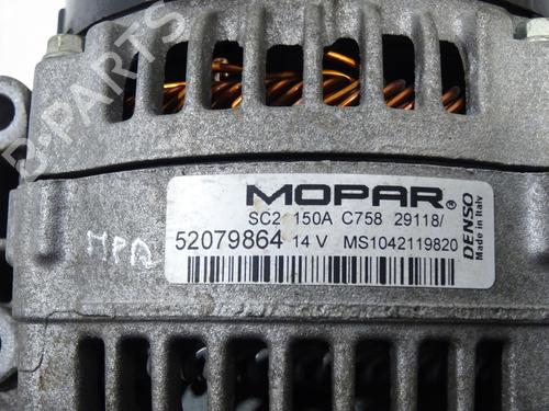 Alternator FIAT 500X (334_) 1.3 D Multijet (334AXH1A) | BP37998118M7 - Image 3