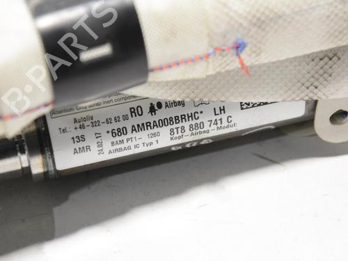 Used Left curtain airbag Left curtain airbag AUDI A5 Sportback (8TA) S5 quattro (333 hp) 31310607 31310607