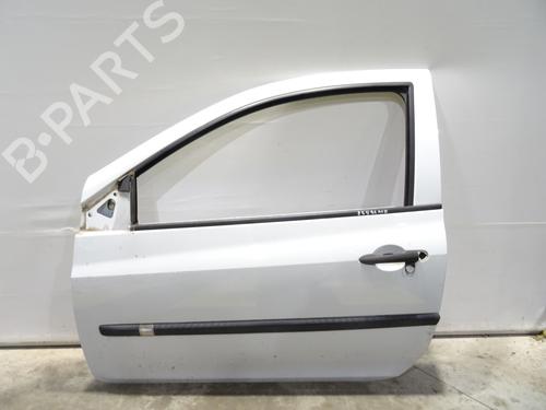 Left front door RENAULT CLIO III (BR0/1, CR0/1) 1.2 16V Hi-Flex (BR1U, CR1U) | BP29020593C2 