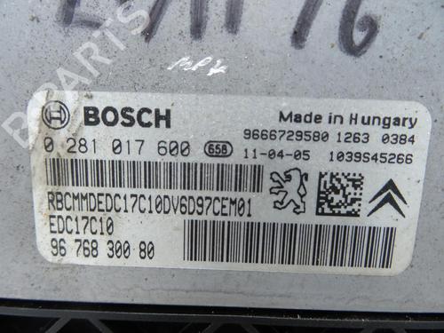 Engine control unit (ECU) CITROËN BERLINGO MULTISPACE (B9) 1.6 HDi 75 16V | BP25268608M57 
