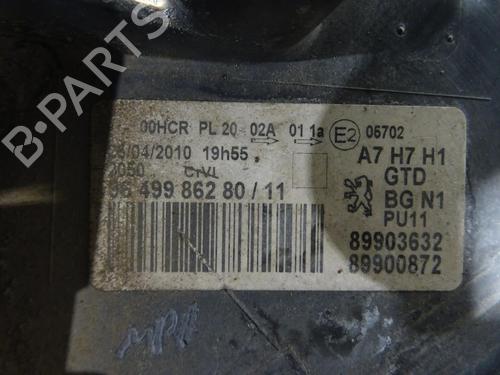 Left headlight PEUGEOT 207 (WA_, WC_) 1.4 HDi | BP29926528C28