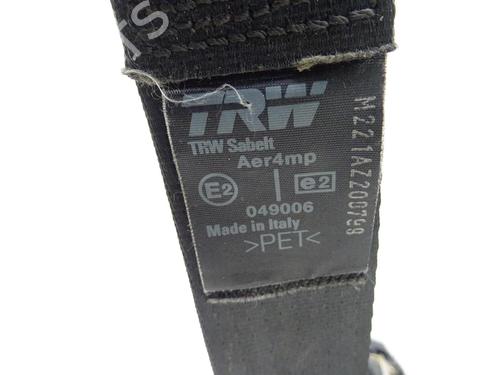 Used Front right seatbelt Front right seatbelt MITSUBISHI PAJERO PININ I (H6_W, H7_W) [1999-2007] 26462212 26462212