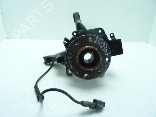 Used Left front steering knuckle Left front steering knuckle RENAULT CLIO IV (BH_) 1.2 TCe 120 (BHAU) (118 hp) 33333227 33333227