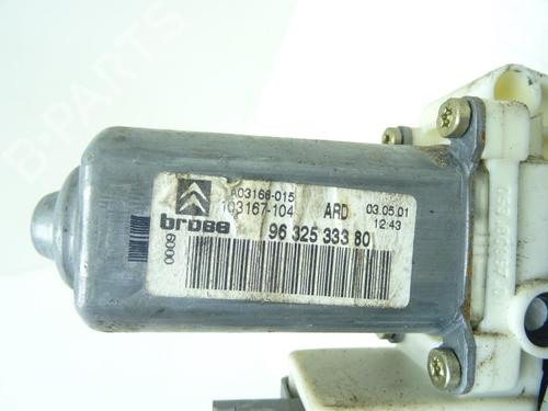Used Rear right window mechanism Rear right window mechanism CITROËN C5 I (DC_) 2.0 HDi (DCRHZB, DCRHZE) (109 hp) 33946541 33946541