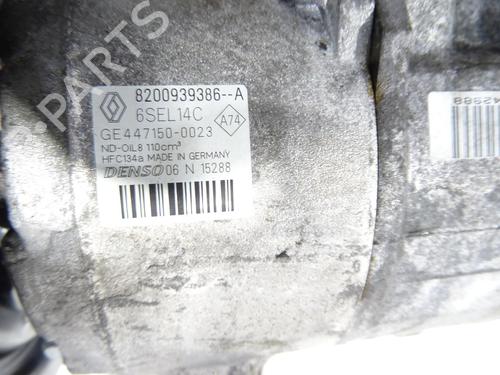 Used AC compressor AC compressor RENAULT SCÉNIC III (JZ0/1_) 1.5 dCi (110 hp) 30815479 30815479