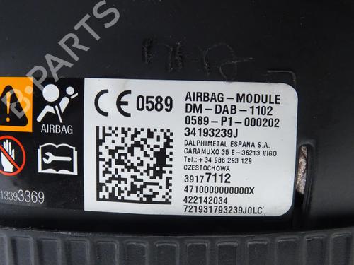Driver airbag OPEL ASTRA K Sports Tourer (B16) 1.2 Turbo (35) | BP22887450C9 