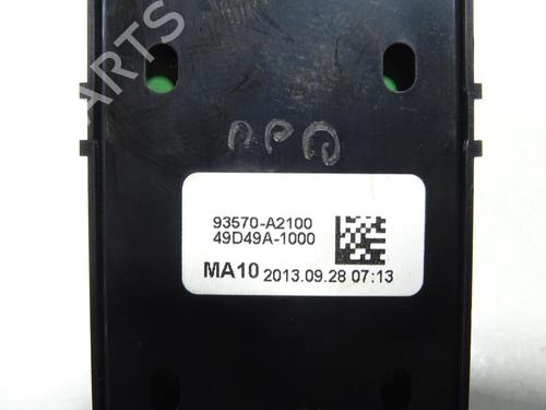 Used Left front window switch Left front window switch KIA CEE'D Sportswagon (JD) 1.6 GDI (135 hp) 26954349 26954349