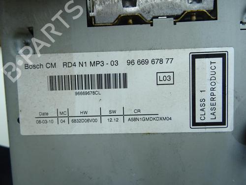 Radio CITROËN C3 Picasso (SH_) 1.6 HDi | BP37707819E6  - Image 5