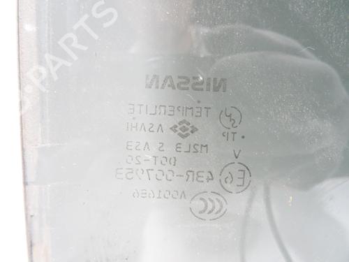 Rear right door window NISSAN X-TRAIL I (T30) 2.2 Di 4x4 | BP20050777C21 