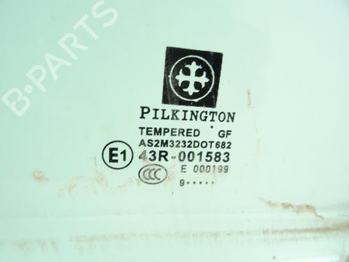 Used Rear right door window Rear right door window PEUGEOT 208 I (CA_, CC_) 1.6 HDi / BlueHDi 75 (75 hp) 31887293 31887293