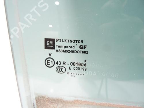 Rear right door window OPEL ZAFIRA / ZAFIRA FAMILY B (A05) 1.9 CDTI (M75) | BP29861331C21