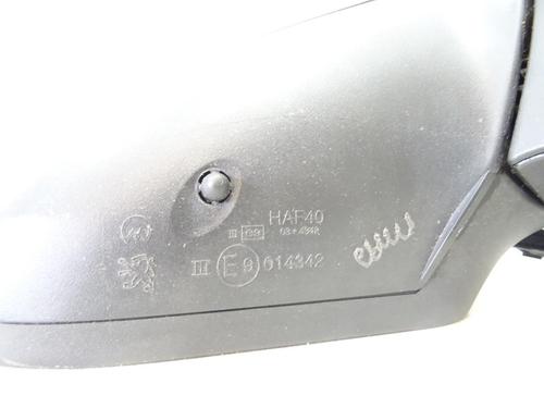Right mirror PEUGEOT 207 CC (WD_) 1.6 HDi | BP21972222C27 
