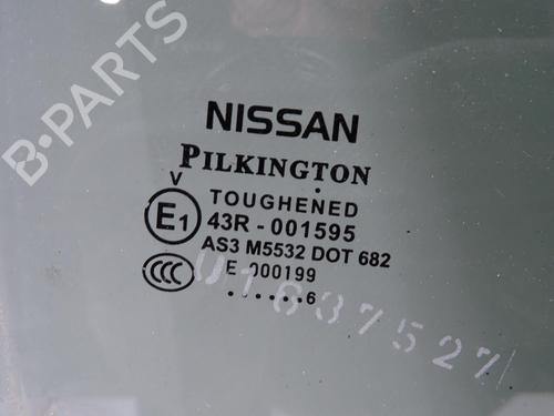 Rear right door window NISSAN QASHQAI II (J11, J11_) 1.5 dCi | BP30172995C21