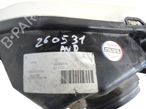 Right headlight DACIA LOGAN MCV (KS_) 1.5 dCi (KS0W) | BP37503104C29 - Image 2