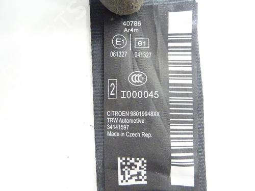 Rear left seatbelt CITROËN DS3 (SA_) 1.6 HDi 90 | BP27591749I29 - Image 4