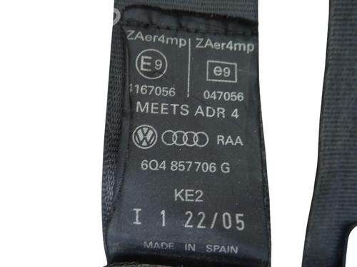 Used Front right seatbelt Front right seatbelt 37196426 37196426