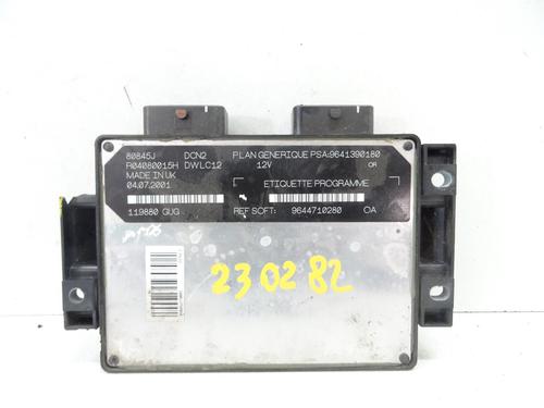 Engine control unit (ECU) PEUGEOT 206 Hatchback (2A/C) 1.9 D | BP20066937M57 
