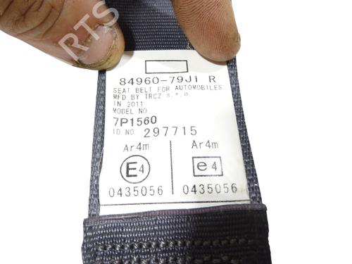 Rear right seatbelt SUZUKI SX4 (EY, GY) 2.0 DDiS 4x4 (RW420D) | BP36673571I28  - Image 5