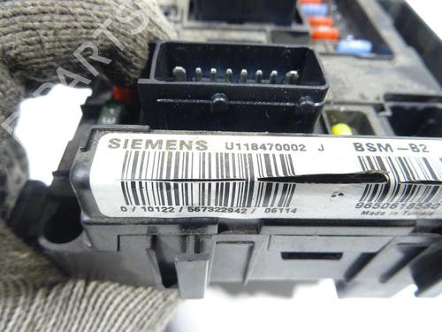 Used Fuse box Fuse box PEUGEOT PARTNER Box Body/MPV (5_, G_) 1.9 D (69 hp) 24398480 24398480