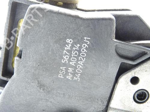Front left lock PEUGEOT 308 I (4A_, 4C_) 1.6 HDi | BP27236758C98 