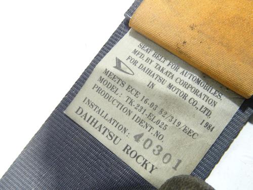 Used Front left seatbelt Front left seatbelt 37724904 37724904