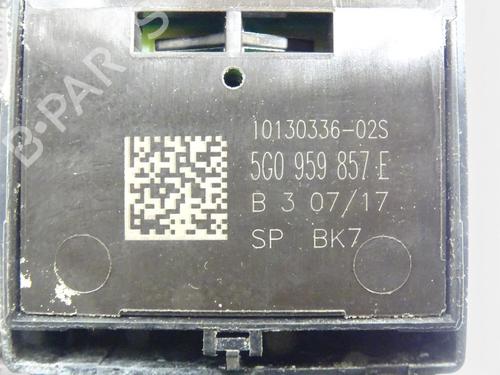 Used Left front window switch Left front window switch VW GOLF VII (5G1, BQ1, BE1, BE2) 2.0 GTI (230 hp) 34219255 34219255