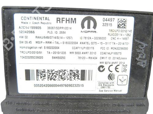 Control unit FIAT 500X (334_) 1.4 4x4 (334AXF22) | BP39697356M11 - Image 4