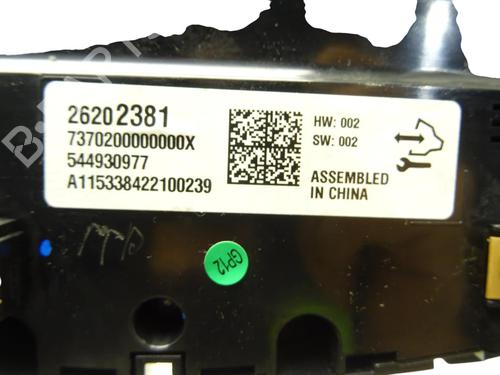 Used Climate control Climate control 38536884 38536884