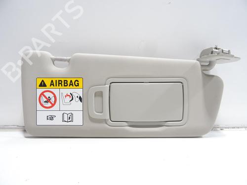 Used Right sun visor RENAULT CLIO V (B7_) 1.0 TCe 100 (B7MT) (101 hp) 29071386