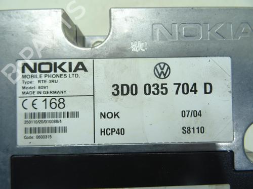 Used Control unit Control unit VW PHAETON (3D1, 3D2, 3D3, 3D4, 3D6, 3D7, 3D8, 3D9) 5.0 V10 TDI 4motion (313 hp) 33609874 33609874