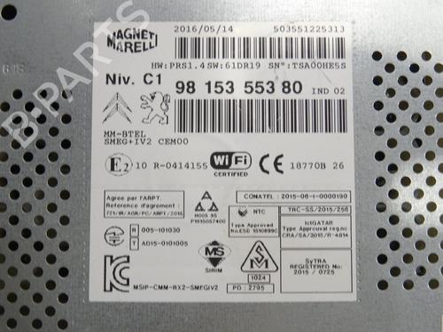 Radio DS DS 3 (SA_) 1.2 THP 110 / PureTech 110 (SAHNPS, SAHNZ6, SAHNZT) | BP38599065E6 - Image 3