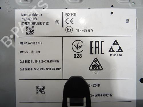 Radio SUZUKI IGNIS III (MF, FF) 1.2 (ATK412) | BP29861369E6