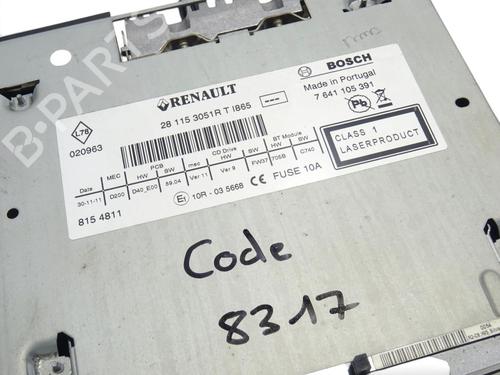Used Radio Radio RENAULT FLUENCE (L3_) 1.5 dCi (L30D, L30L, L306, L33F, L33L, L33M, L33V, L33W) (110 hp) 39935150 39935150