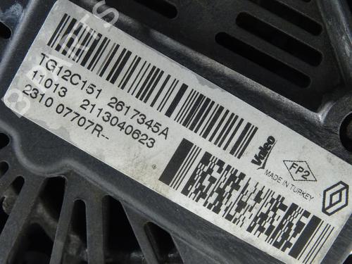 Alternator DACIA DUSTER (HS_) 1.5 dCi 4x4 (HSMC, HSMD) | BP29706235M7