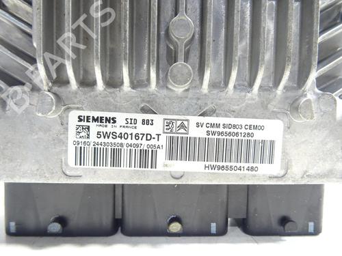 Engine control unit (ECU) PEUGEOT 407 (6D_) 2.0 HDi 135 (6DRHRH, 6DRHRE, 6DRHRG, 6DRHRJ) | BP31853349M57