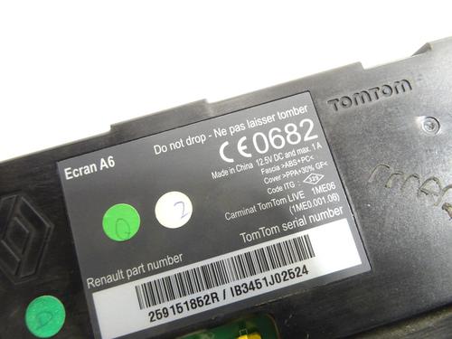 Used Display monitor Display monitor RENAULT CLIO III Grandtour (KR0/1_) 1.5 dCi (88 hp) 20050215 20050215