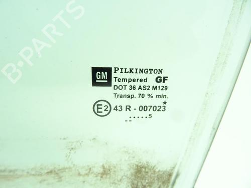 Rear left door window OPEL ZAFIRA A MPV (T98) 2.0 DTI 16V (F75) | BP30104069C20