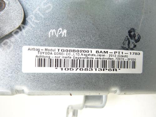 Passenger airbag TOYOTA VERSO (_R2_) 2.0 D-4D (AUR20_, AUR20R) | BP31980518C10 