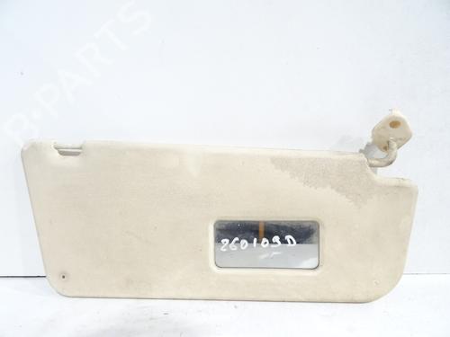 Højre solskærm CITROËN BERLINGO / BERLINGO FIRST Box Body/MPV (M_) 2.0 HDI 90 (MBRHY, MCRHY) (90 hp) 31848178