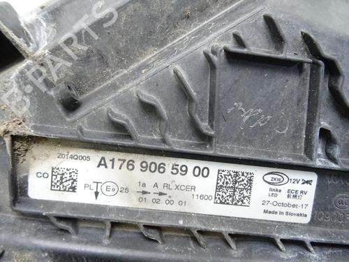 Left headlight MERCEDES-BENZ A-CLASS (W176) A 160 CDI / d (176.011) | BP31839307C28